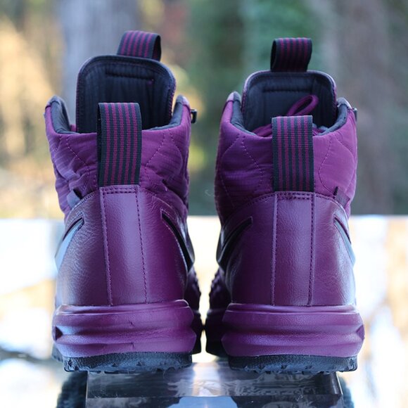 Nike Lunar Force 1 Duckboot Burgundy - Picture 11 of 15